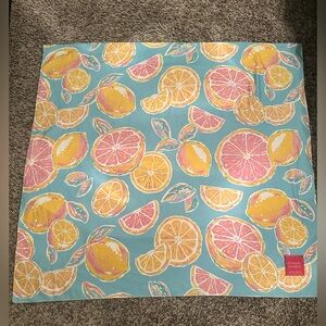 Simply Southern Beach Towel Grapefruit Lemons Sand Free Summer 40 x 70 inches